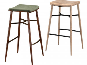 bar stool naika l sg 3D Модель