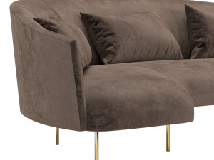 roma sofa Modelo 3D
