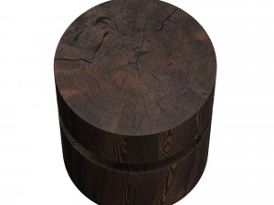 reel riva 1920 stool 3D 模型