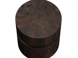 reel riva 1920 stool 3D Model