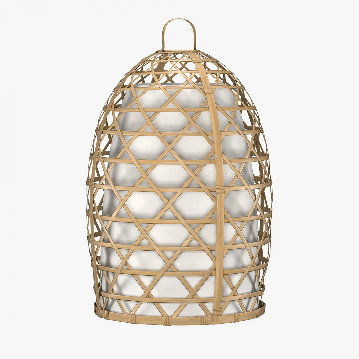 bamboo lamp 3D Model .c4d .max .obj .3ds .fbx .stl .blend 