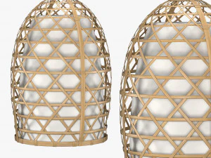 bamboo lamp 3D Model