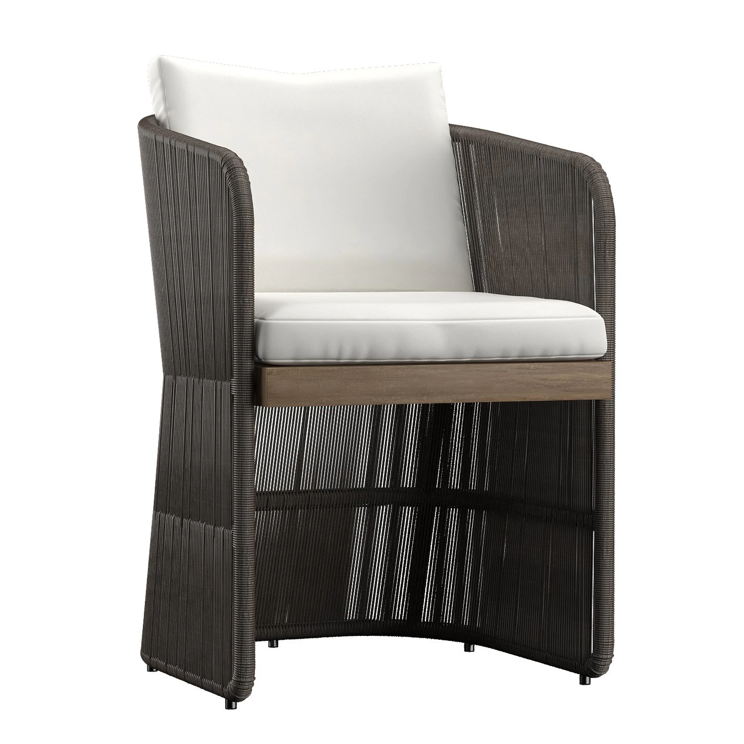 havana arm chair 3D Model .c4d .max .obj .3ds .fbx .stl .blend
