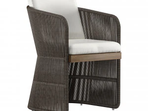 havana arm chair 3D Model