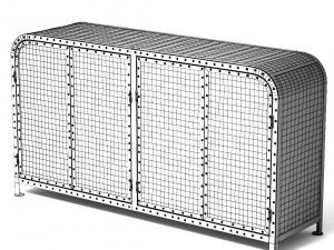 tv console roland Model 3D