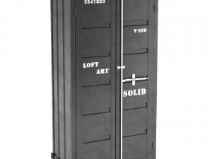 guarda-roupa de cont&ecirc;iner mar&iacute;timo Modelo 3D