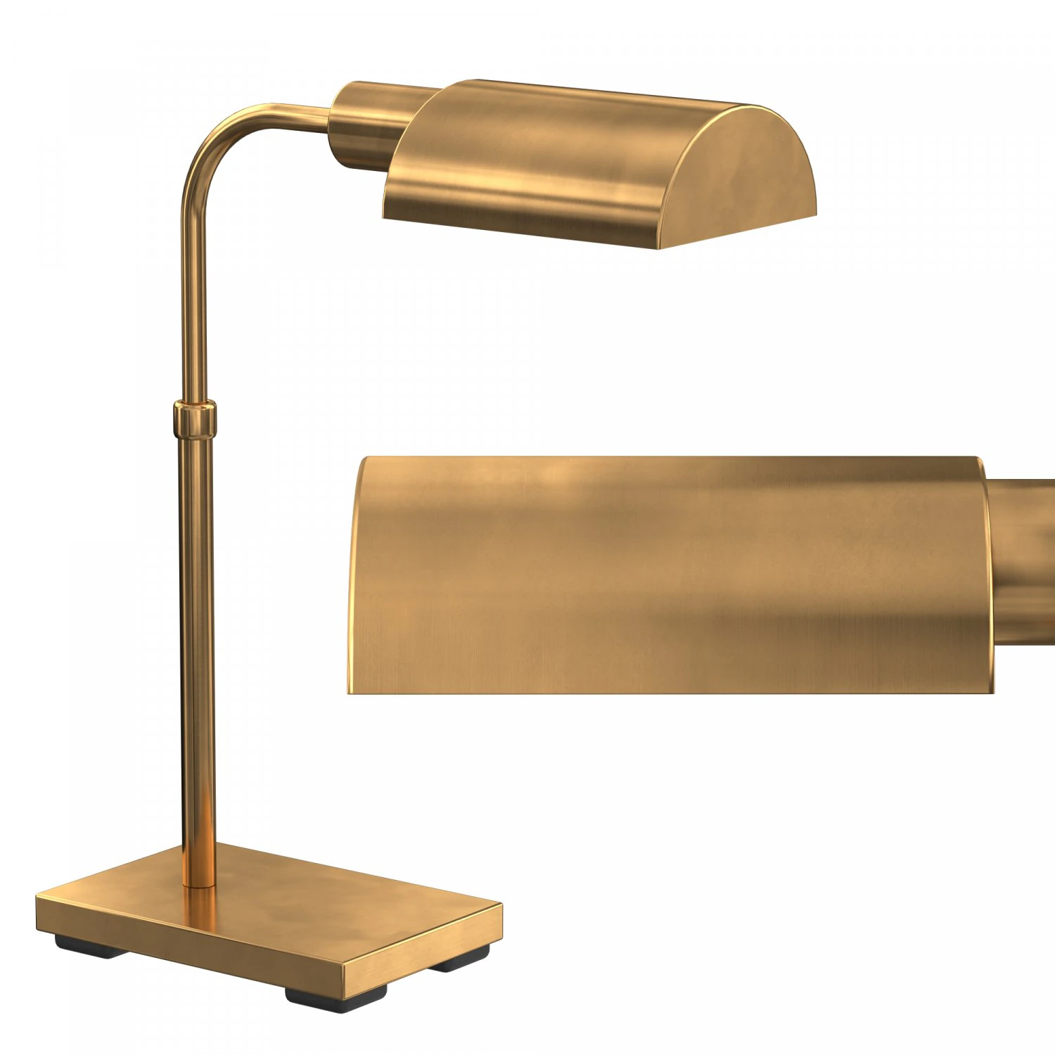 classic adjustable task table lamp 3D Model .c4d .max .obj .3ds .fbx .stl .blend 