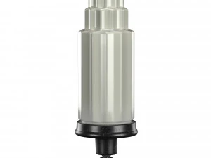 echo large art deco porcelain wall sconce 3D Model