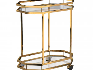 lacole serving cart 3D Модель