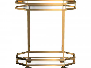 lacole serving cart 3D Модель