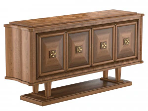 credenza art deco francese Modello 3D