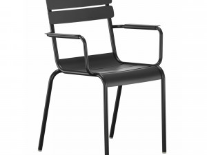 luxembourg armchair and table 3D Model