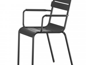 luxembourg armchair and table 3D Model