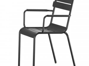 luxembourg armchair and table 3D Model