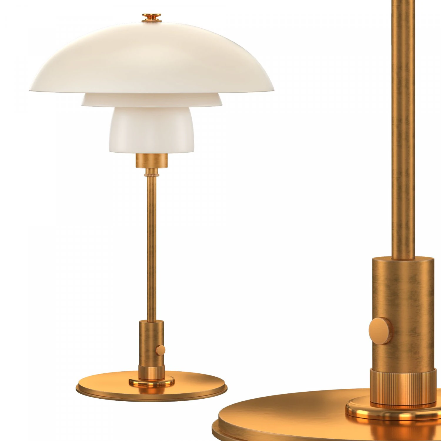 whitman desk lamp 3D Model .c4d .max .obj .3ds .fbx .stl .blend 