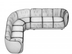 sofa an 3D 模型