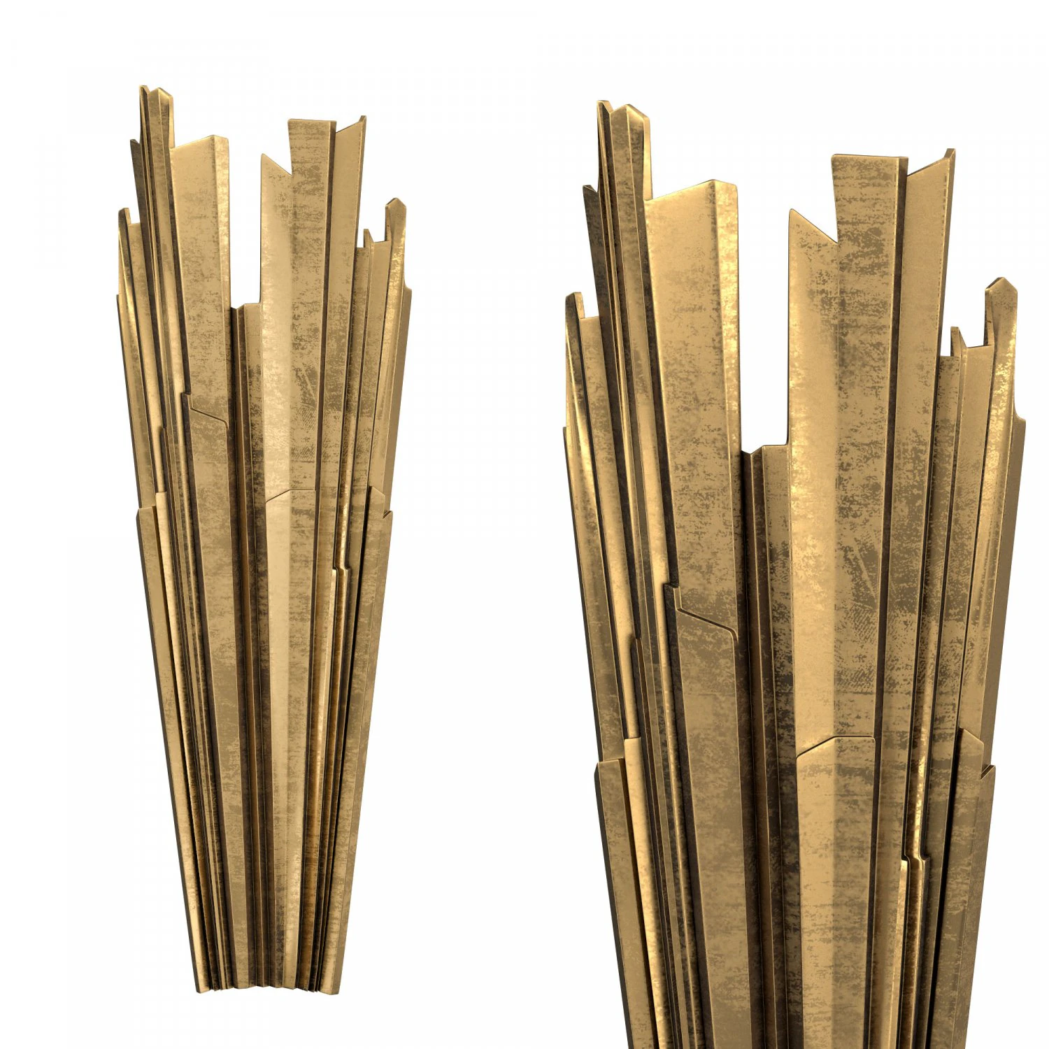 claymore tall sconce 3D Model .c4d .max .obj .3ds .fbx .stl .blend 