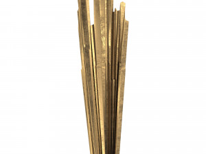 claymore tall sconce Modelo 3D
