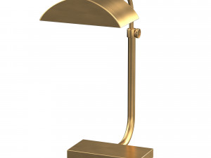 theorem brass table lamp 3D Модель