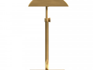 theorem brass table lamp 3D Модель