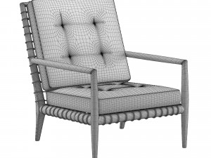 saridis armchair 3D Model