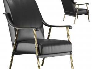 lounge chairs pair 3D Model