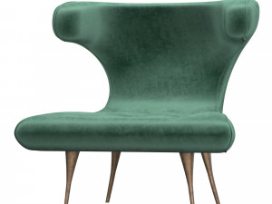 karpen horn chair 3D Модель