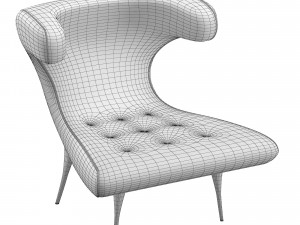 karpen horn chair 3D Модель
