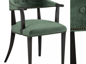 ascot arm chair 3D Модель