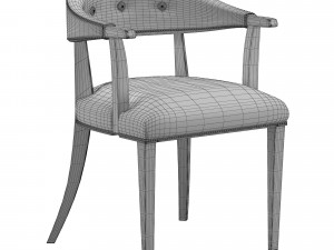 ascot arm chair 3D Model