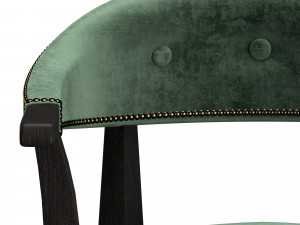 ascot arm chair 3D Model
