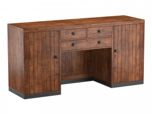 british colonial art deco sideboard Modèle 3D