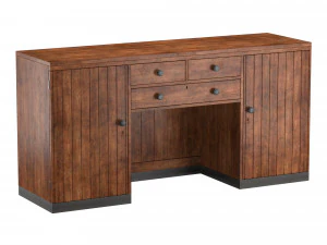 british colonial art deco sideboard 3D Model