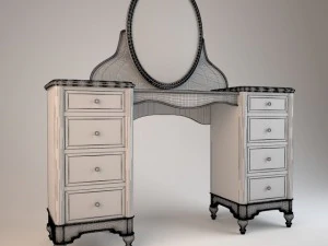hooker dressing table 3D Model