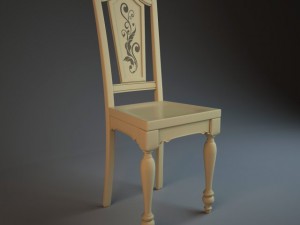 chair hooker usa Modelo 3D