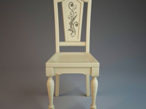 chair hooker usa Modelo 3D