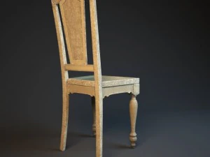 hooker old chair 3D Model