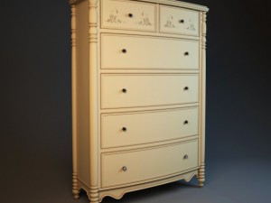 hooker commode Modelo 3D
