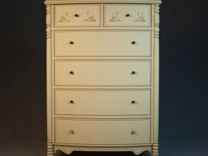 hooker commode 3D Model