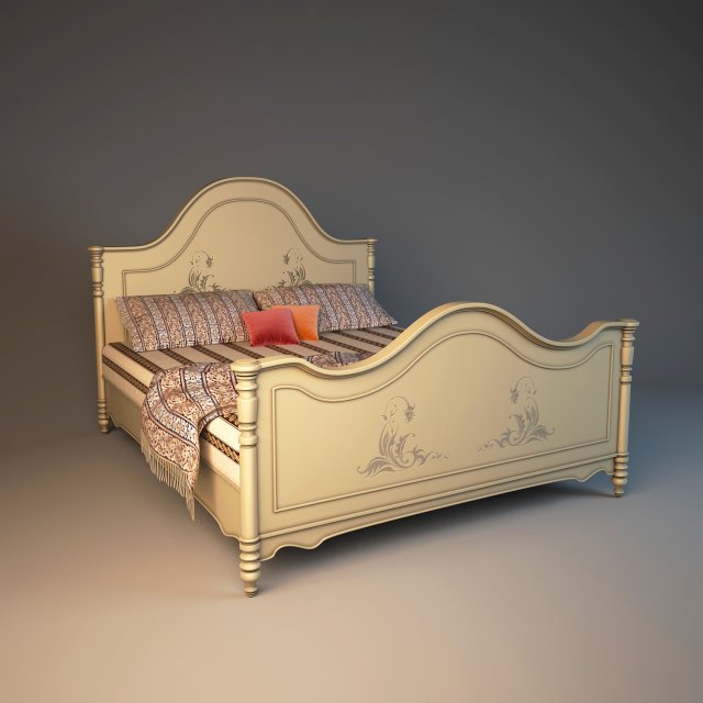 bed hooker usa 3D Модель .c4d .max .obj .3ds .fbx .stl .blend 