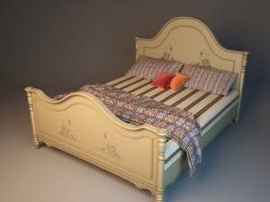 bed hooker usa 3D Модель