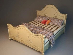 bed hooker usa 3D Model