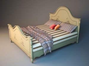 bed hooker usa 3D Модель