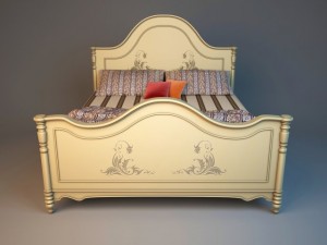 bed hooker usa 3D Модель
