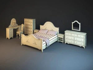 muebles de prostituta Modelo 3D