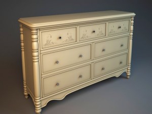 hooker set furniture Modello 3D