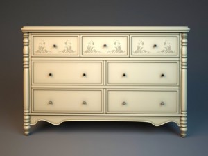 hooker set furniture Modello 3D