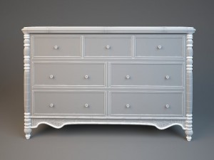 hooker set furniture Modello 3D