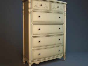 hooker set furniture Modello 3D