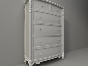 hooker set furniture Modello 3D